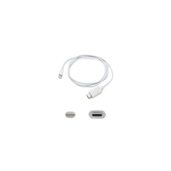 Add-On Addon 1.0M (3.3Ft) Usb 3.1 Type (C) Male To Lightning Male White Cable USBC2LGT1MW - main